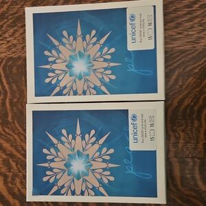 UNICEF Blue and White Holiday Cards